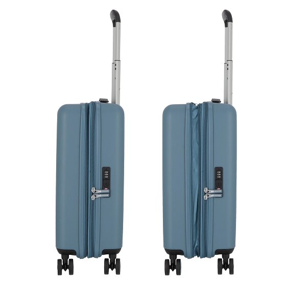 American Tourister Dynabelt 4 ruedas Carro de la cabina 55 cm con pliegue de expansión