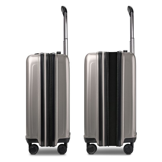 Redolz Juego de maletas Essentials 14 2 pzs. trolley de cabina con plegado extensible y neceser