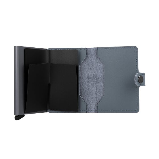Secrid Miniwallet Original Funda para tarjetas de crédito Cartera de piel RFID 6,5 cm