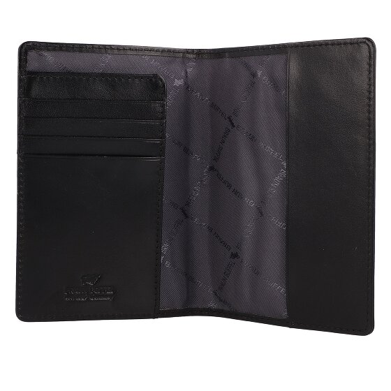 Braun Büffel País Funda para pasaporte RFID Piel 10 cm