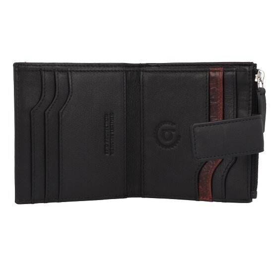 bugatti Corso DeLuxe Cartera Protección RFID Piel 10 cm