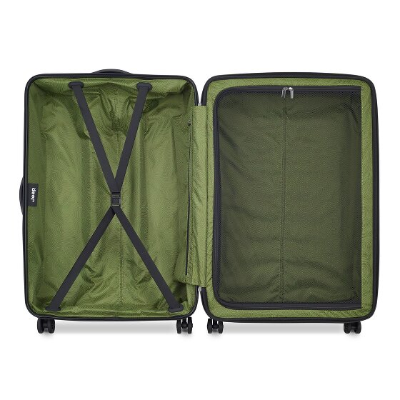 Jeep JH004C 4 ruedas Carrito 75 cm con pliegue de expansión