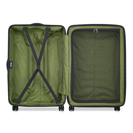 Jeep JH004C 4 ruedas Carrito 75 cm con pliegue de expansión