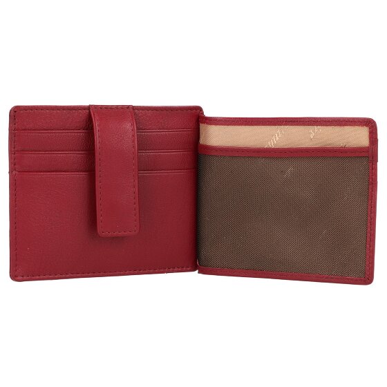 Esquire Estuche para tarjetas de crédito de napa Oslo de cuero RFID de 9,5 cm