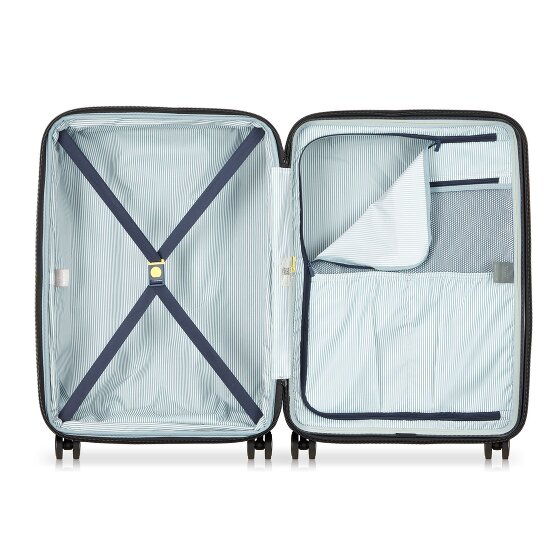 Delsey Paris Longitude 4 ruedas Carrito 69 cm con pliegue de expansión