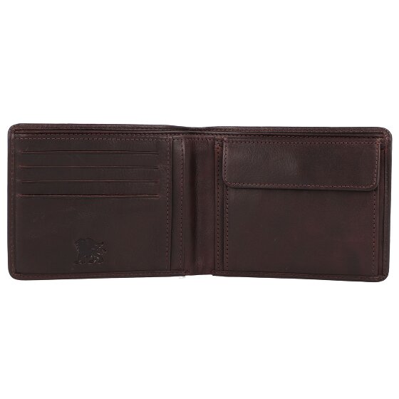mano Don Luca cartera cuero 13 cm