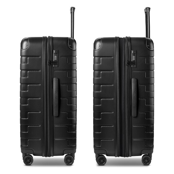 Tonino Lamborghini Milano 4 ruedas Trolley L 72 cm Con fuelle expandible