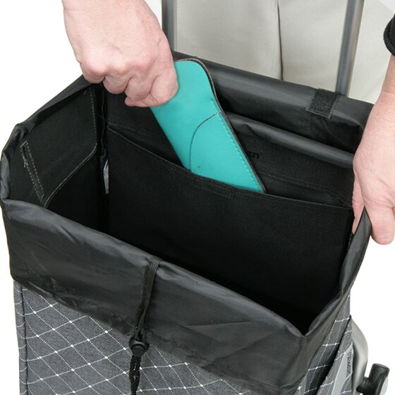 Andersen Shopper Alu Star Shopper Sofia Carro de la compra 58 cm