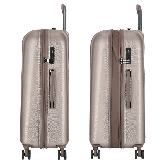 Polestream Moonrock 4 ruedas Carrito L 78 cm con pliegue de expansión