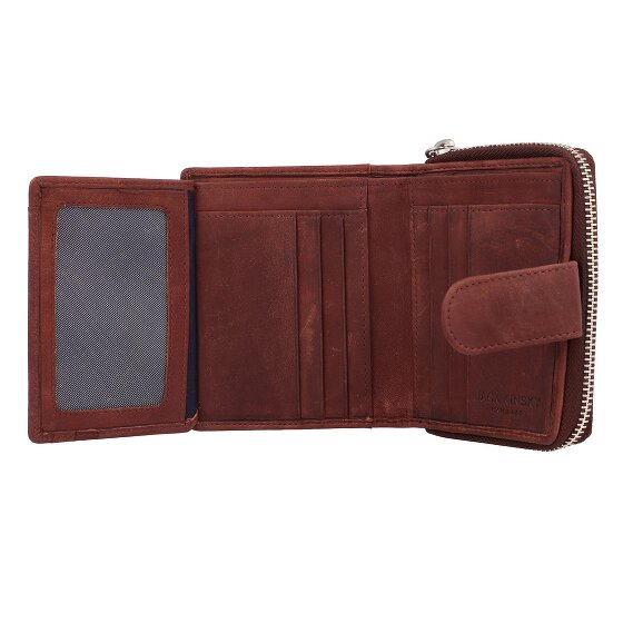 Jack Kinsky Aruba Cartera Piel 10 cm