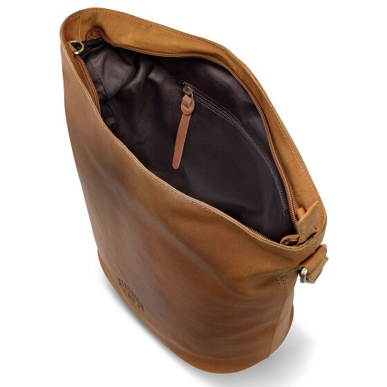 Klondike 1896 Rush Samanta Bolso de hombro de cuero 27 cm