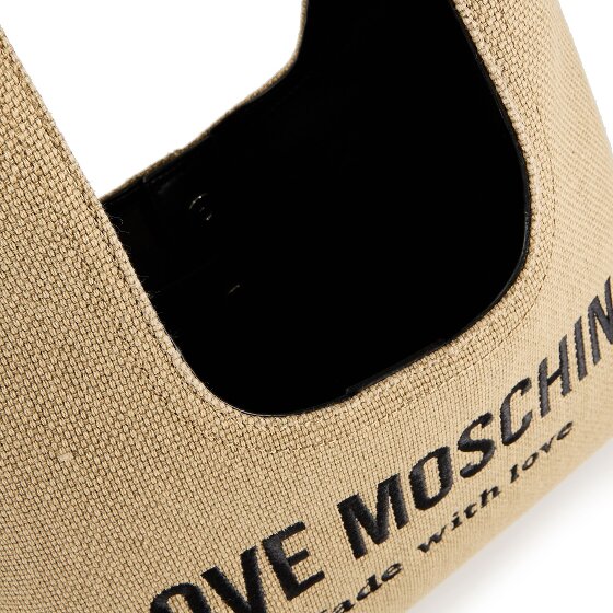 Love Moschino Cargo Canvas Bolsa de hombro 34 cm