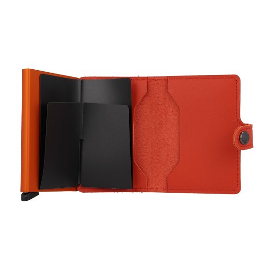 Secrid Miniwallet Original Funda para tarjetas de crédito Cartera de piel RFID 6,5 cm