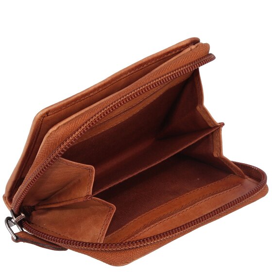 Jack Kinsky Cartera Nelson de cuero RFID 11 cm