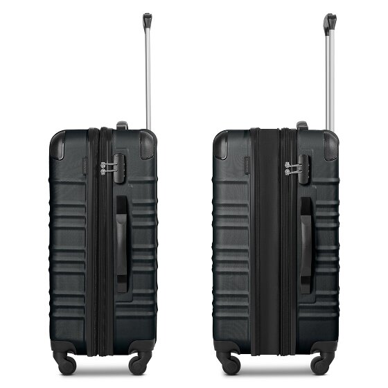 Wenger Amplar Evo 4 ruedas Set de maletas 3 piezas Con fuelle expandible