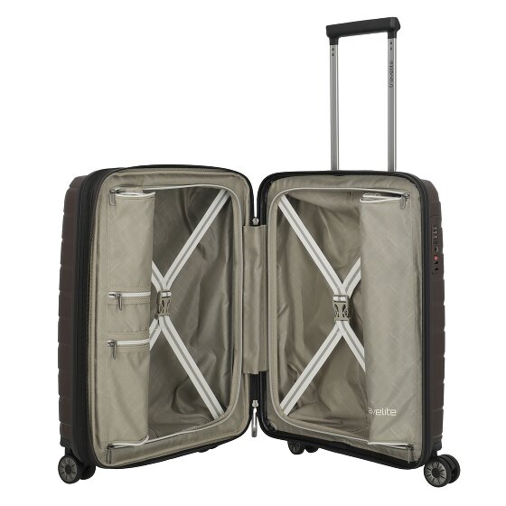 Travelite Air Base 4 ruedas Carro de la cabina 55 cm con pliegue de expansión