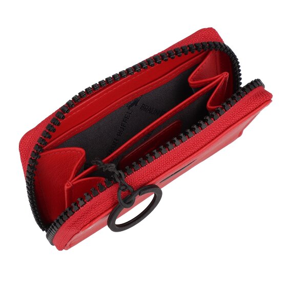 Braun Büffel Capri Cartera Protección RFID Piel 11 cm