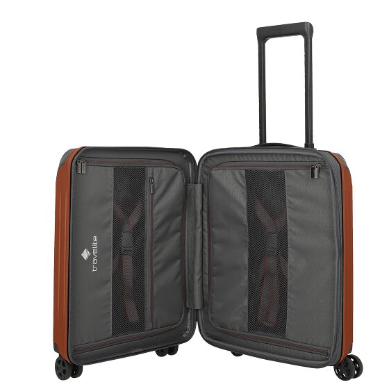 Travelite Dynamiic 4 ruedas Carro de la cabina 55 cm con pliegue de expansión