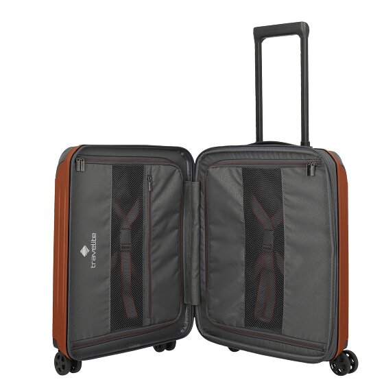 Travelite Dynamiic 4 ruedas Carro de la cabina 55 cm con pliegue de expansión