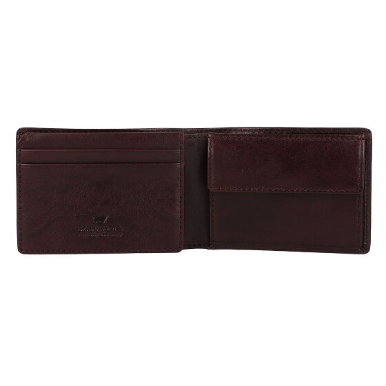 Braun Büffel Arezzo Cartera Protección RFID Piel 10.5 cm