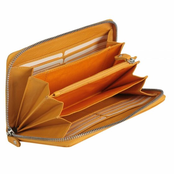 Greenburry Cartera de cuero esponjoso 19 cm