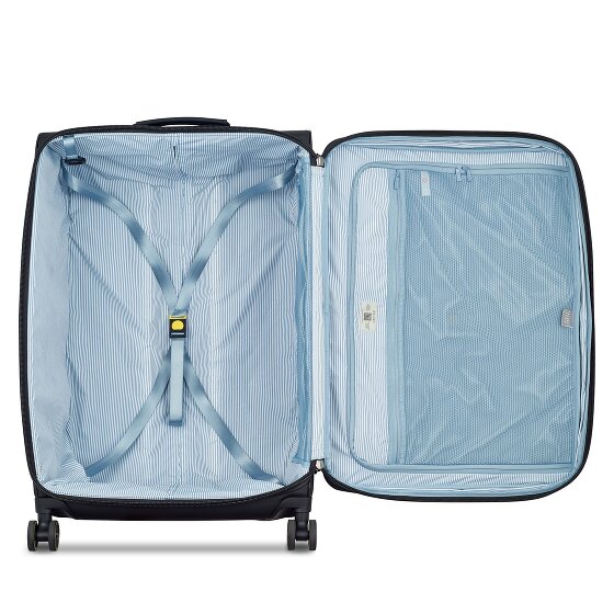 Delsey Paris Trolley Turenne Soft 4 ruedas 77 cm con pliegue de expansión