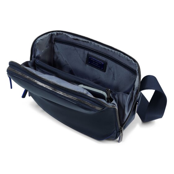 Piquadro Blue Square Bolsa de hombro Piel 27 cm