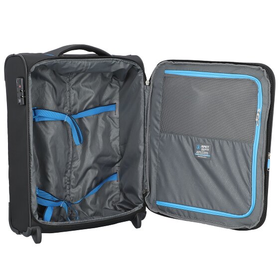 Roncato Trolley de cabina Crosslite de 2 ruedas 55 cm