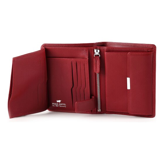 Braun Büffel Golf 3.0 Cartera Protección RFID Piel 9.5 cm