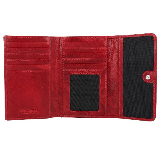mano Billetera Donna Aurona Piel RFID 14,5 cm
