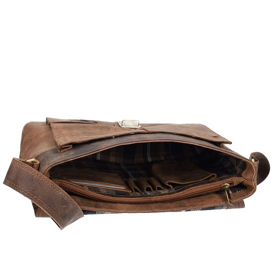 Harold's Mensajero antiguo de 32 cm de cuero compartimento para el portátil
