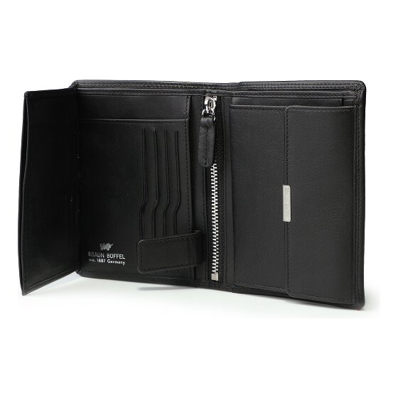 Braun Büffel Golf 3.0 Cartera Protección RFID Piel 9.5 cm