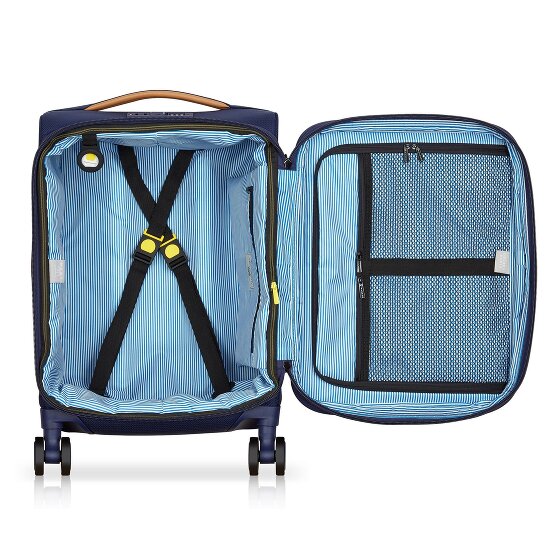 Delsey Paris Montmartre 3 4 ruedas Carro de la cabina 55 cm con pliegue de expansión