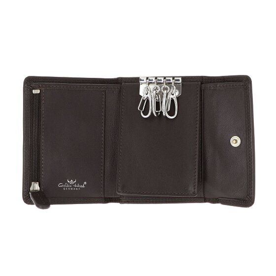 Golden Head Estuche para llaves de polo de cuero de 10,5 cm