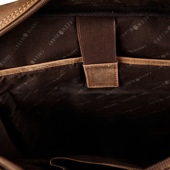 Greenburry Vintage Mochila de día Piel 42 cm Compartimento para el portátil