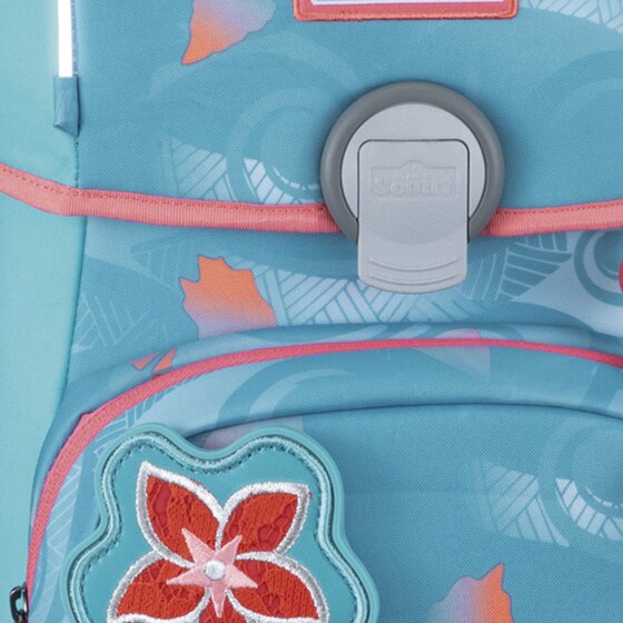 Scout Neo Exklusiv Safety Light Juego de mochilas escolares 5 piezas