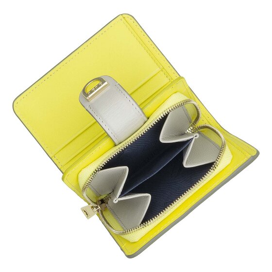 DuDu Skyline Cartera Bloqueo RFID Piel natural 11 cm
