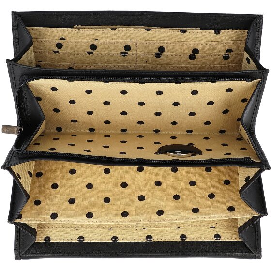 Esquire Cartera de Perú de cuero RFID 18,5 cm