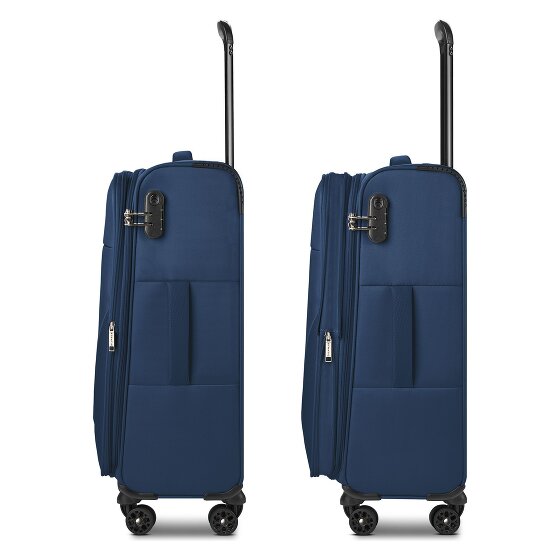 Stratic taska 4 ruedas Trolley M 65 cm Con asa expansible