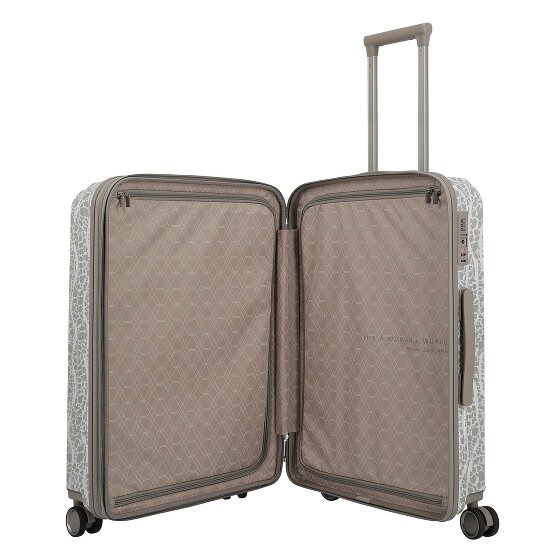 Travelite Lascana Edition 4 ruedas Carrito M 65 cm con pliegue de expansión