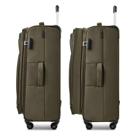 Wenger Beaumont 4 ruedas Carrito L 78 cm con pliegue de expansión