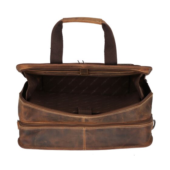 Greenburry Vintage 2 ruedas Carrito de negocios 33 cm Compartimento para el portátil