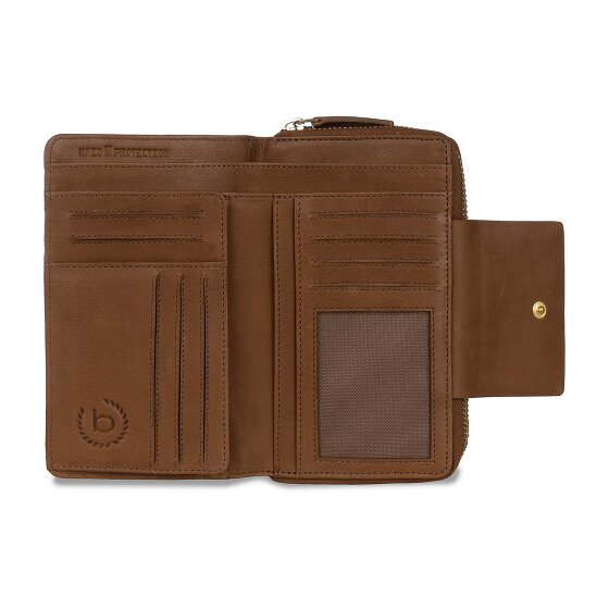 bugatti Fabia Cartera Protección RFID Piel 16 cm