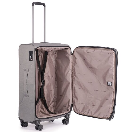 Stratic Trolley de 4 ruedas Bendigo Light Plus Compartimento para portátil de 72 cm