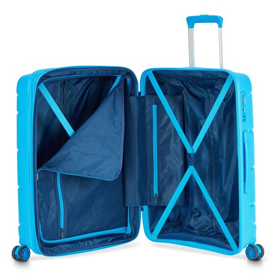 MODO by Roncato Starlight 3.0 4 ruedas Juego de maletas 2 piezas con pliegue de expansión