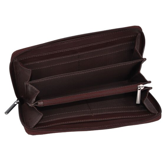mano Billetera Donna Giulia Piel 20 cm