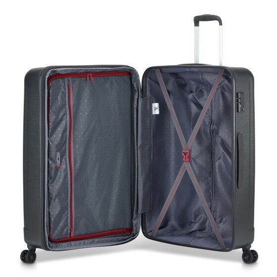 Roncato Kinetic 2.0 4 ruedas Carrito 76 cm con pliegue de expansión