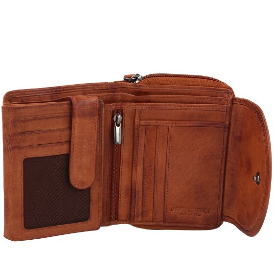 Jack Kinsky Cartera Nelson de cuero RFID 12,5 cm