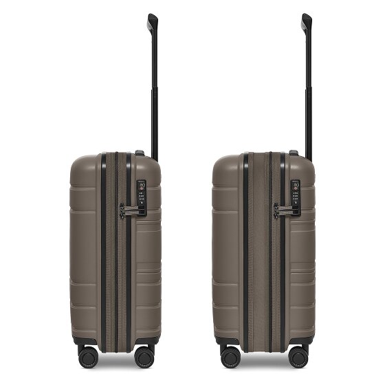 Redolz Essentials 11 4 ruedas Trolley de cabina 55 cm Con fuelle expandible