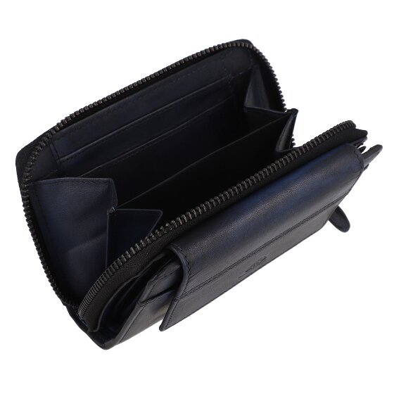 Greenburry Destressed Cartera Protección RFID Piel 13.5 cm